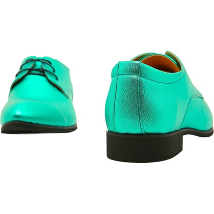 Koop Schoen shiny green Henk ter Horst Groen voor slechts € 49,95 bij Henk ter Horst herenmode