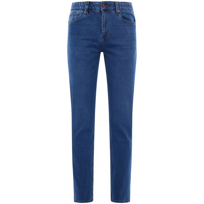 Auto Wafel Voorstel Exner heren stretch jeans met elastische band Denim
