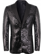 Koop Henk ter Horst Feestcolbert pailletten pianotoetsen glanzend glitter tuxedo jacket smokingcolbert met opgesneden revers Zwart voor slechts € 132,97 bij Henk ter Horst herenmode